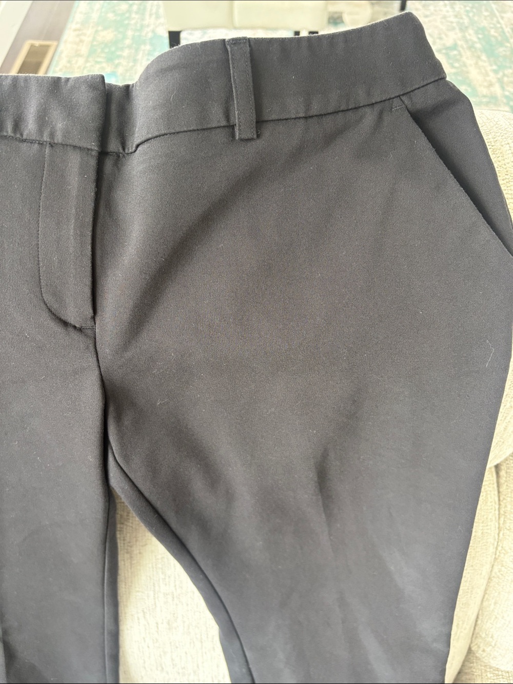 Apt. 9 Black Straight-Leg Women's Pants - Picture 2 of 6